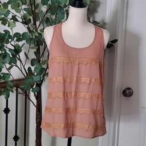 Sleeveless Raceback Blouse